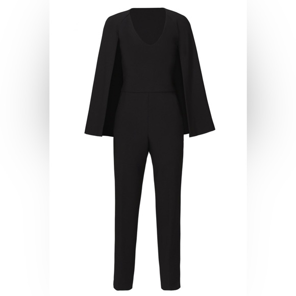 Trina Turk cape jumpsuit. - Picture 3 of 10